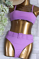 Купальник раздельный Z.Five Райана 86284 фиалка(В НАЛИЧИИ ТОЛЬКО 42 44 УКР р-ры), фото 5