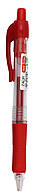 Ручка гелевая автомат "VELOCITY" 0.7мм, красная, в упаковке 12шт