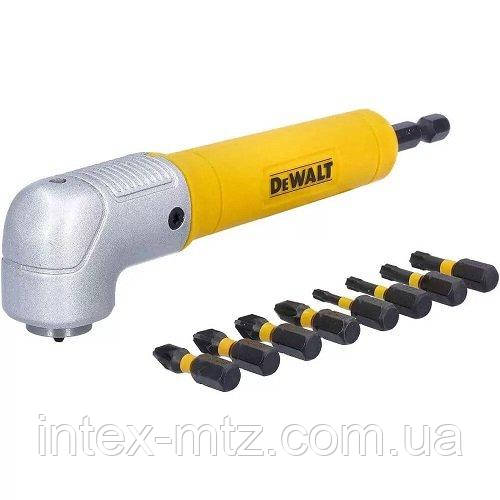 Насадка кутова для дрилів і шуруповертів DeWALT DT71517T з битами
