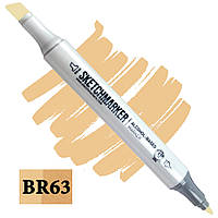 Маркер SKETCHMARKER Тонкий-Скошенный наконечник BR063 Sahara Beige Сахара