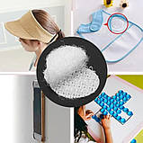 Ліпучки кружечки самоклеюються 15 мм 1000шт, білі, фото 5