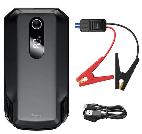 Пусковий пристрій для авто акумулятора BASEUS Super Energy Max CGNL020001 20000mAh, чорний, фото 1