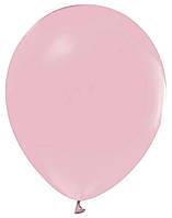Латексный воздушный шар без рисунка Balonevi Розовый макарун, 12" 30 см