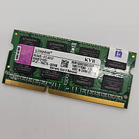 Оперативная память для ноутбука Kingston SODIMM DDR3 2Gb 1333MHz PC3 10600S 2R8 CL9 (KVR1333D3S0/2GR) Б/У