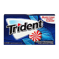 Жевательная резинка Trident Perfect Peppermint Сладкая мята (14 пластинок)