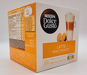 Кава в капсулах Nescafe Dolce Gusto Latte Macchiato 16 шт.