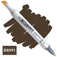 Маркер SKETCHMARKER Тонкий-Скошений наконечник BR091 Bronze Бронза