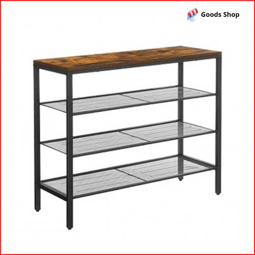 Купить Стеллаж этажерка металлическая лофт Bonro стеллаж с полочками ...