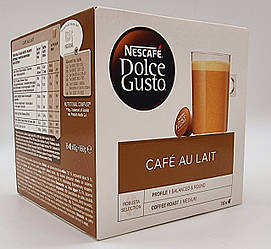 Кава у капсулах Nescafe Dolce Gusto Cafe au Lait 16 шт.