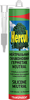 Нейтральний всепогодний силіконовий герметик HERCUL NEUTRAL