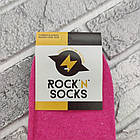 Шкарпетки високі весна/осінь Rock'n'socks 444-86 Полум'я рожеве Україна one size (37-40р) НМД-0510651, фото 4