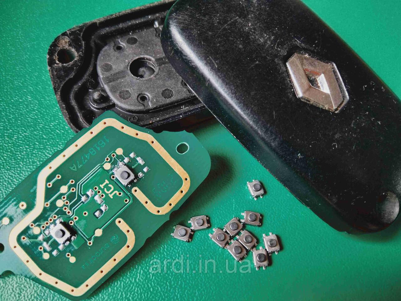 Кнопка тактовая SMD 3х4х2 мм 4-pin, цена 7.74 грн — Prom.ua (ID#1654240287)