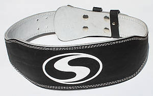 Пояс атлетичний Supra вузький шкір/зам S (ремінь штангіста для важкої атлетики) EF-SP15
