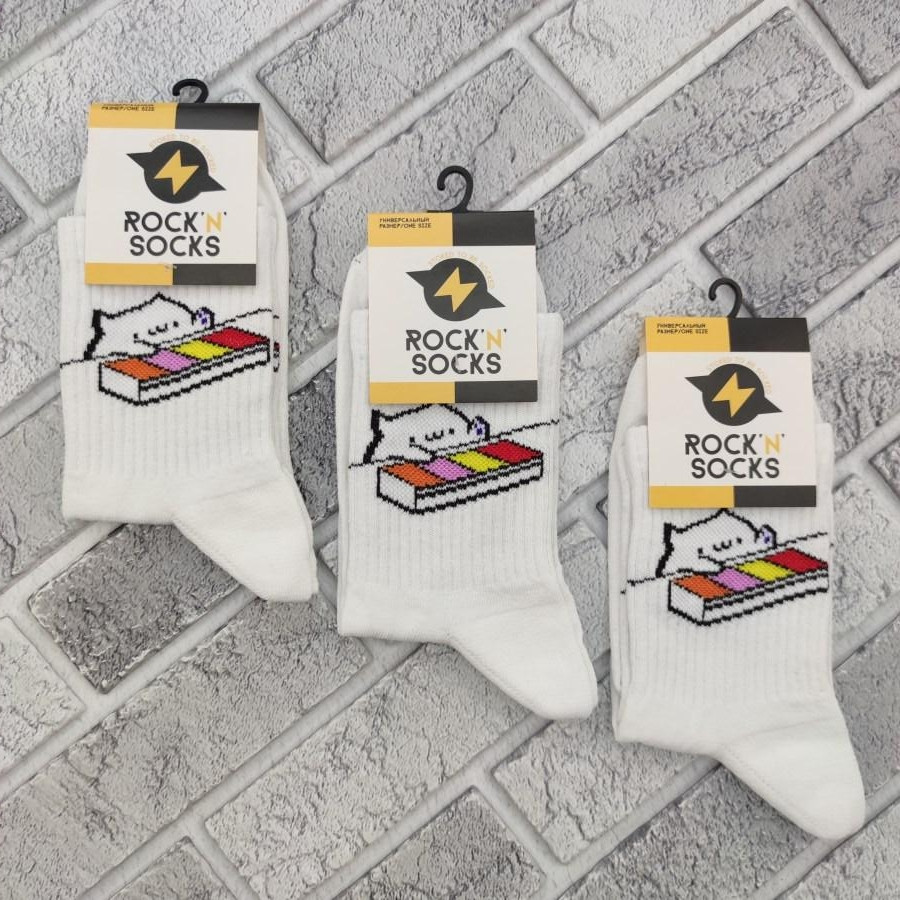 Шкарпетки високі весна/осінь Rock'n'socks 455-38 Україна one size (37-41р) 20033927, фото 1