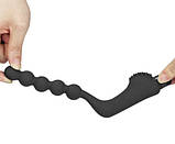 Анальний стимулятор Anal Indulgence Collection Power Beads Black, фото 4