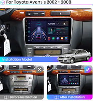 Junsun 4G Android магнитола для Toyota Avensis T25 2 II 2002-2008