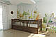 Ліжко дитяче з бортиком "Каріна" (масив дерева) - фото 2 - id-p1654234339