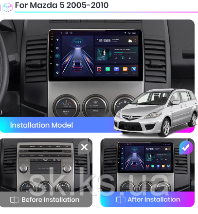Junsun 4G Android магнітолу для Mazda 5 2005-2010