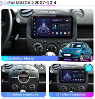 Junsun 4G Android магнітолу для Mazda 2 2007-2014 BK BL wifi