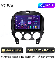 Junsun 4G Android магнітолу для Mazda 2 2007-2014 BK BL wifi 4G (4GB 64GB)