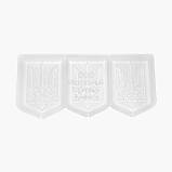 Силіконовий молд - 5,5х3,5 см - "Герб України", фото 3