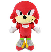 Мягкая плюшевая игрушка Супер Соник - Ехидна Наклз 25см Super Sonic Plush