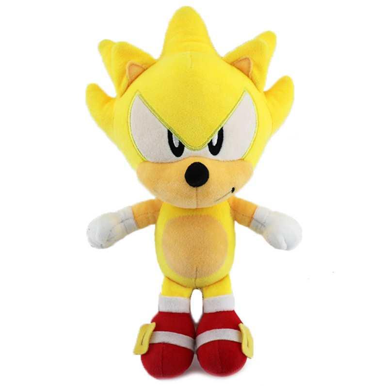 М'яка плюшева іграшка Супер Сонік — Сонік жовтий 25 см Super Sonic Plush