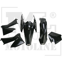 Комплект пластику KTM 2T/4T "05-"06 UFO Black