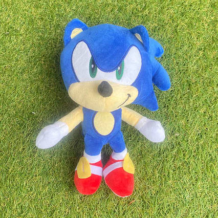 М'яка плюшева іграшка Супер Сонік — Еж Сонік 25 см Super Sonic Plush