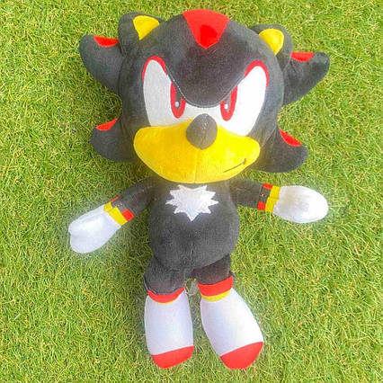 М'яка плюшева іграшка Супер Сонік — Їжачок Шедоу 25 см Super Sonic Plush