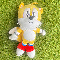 Мягкая плюшевая игрушка Супер Соник - Тейлз Майлз Прауэр 25см Super Sonic Plush