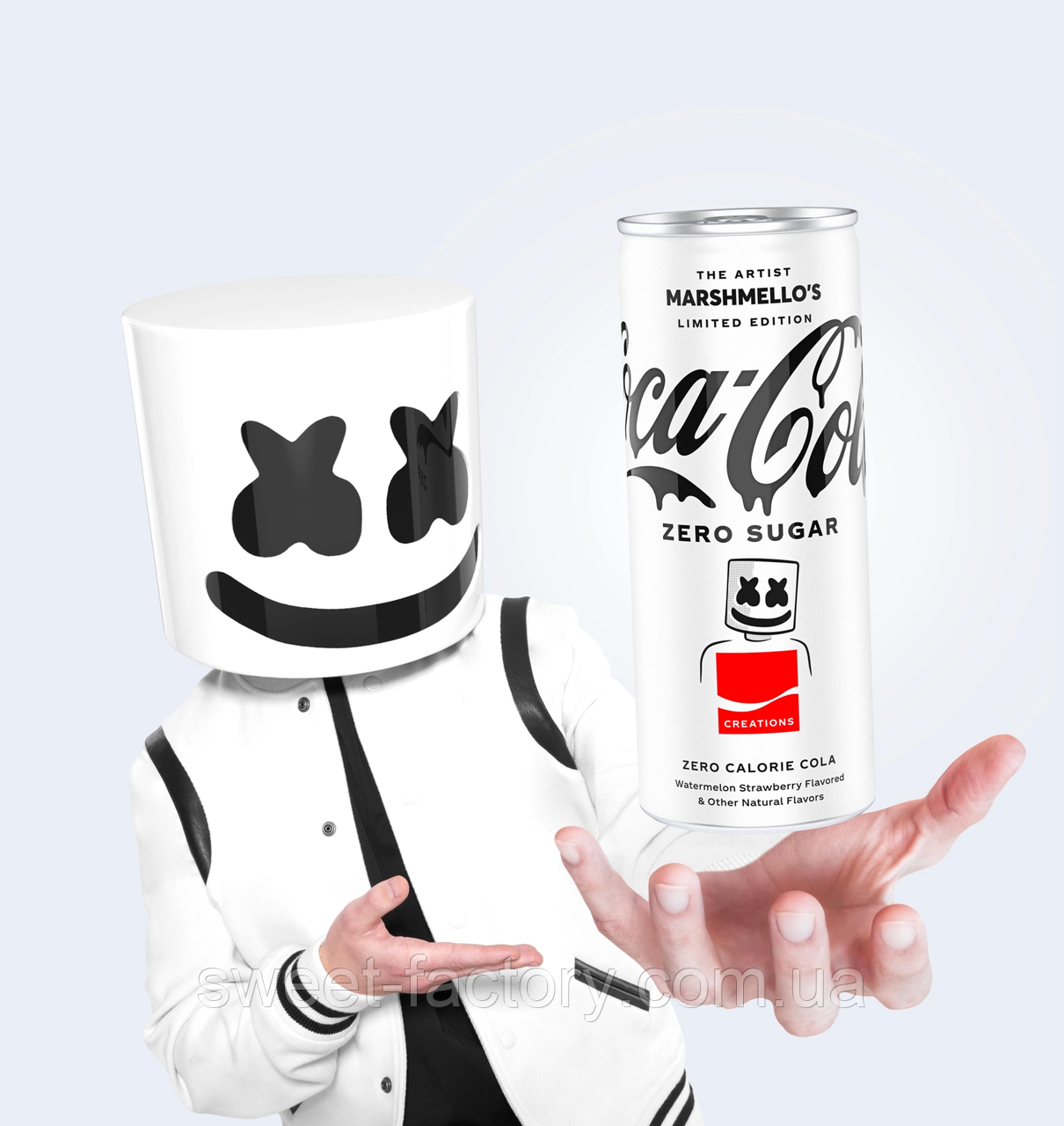 Afford cable Scandalous Coca Cola Marshmello Без цукру 250ml, ціна 99 грн — Prom.ua (ID#1654267174)