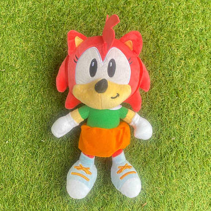 М'яка плюшева іграшка Супер Сонік - Емі Роуз 25см Super Sonic Plush