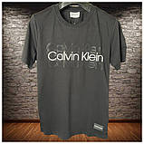 Чоловіча біла футболка Calvin Klein, кельвін кляйн, фото 3