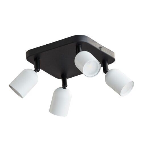 Світильник-спот TK Lighting TOP Black/White 4 6269
