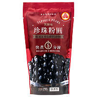 Тапіока зі смаком чорного цукору (кульки), 250 г, ТМ WuFuYuan, Китай