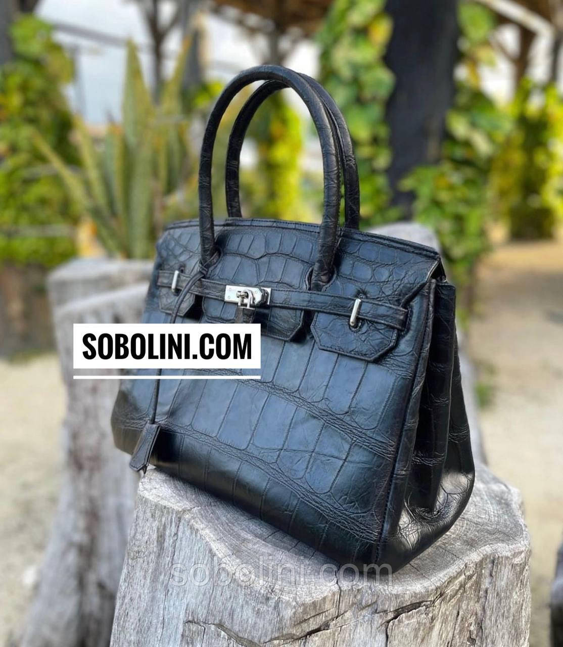 Сумка жіноча зі шкіри крокодила, фото 1