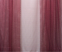 Стильный тюль сетка на основе фатина бордового цвета на метраж, высота 3 м(SARMASIK-5)