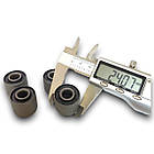 Сайлентблоки 24х9х20 кріплення задньої зірки для мотоцикла 125 150 200 250 кубів, фото 3