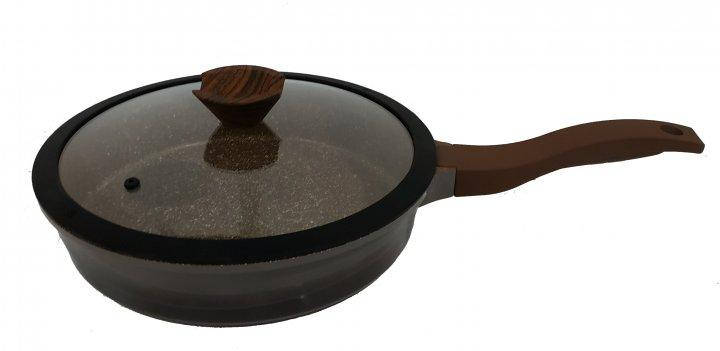 Якісна сковорода з антипригарним покриттям Zurrichberg ZB-4005 сковорода для смаження з товстим дном, фото 1