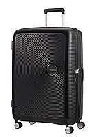 Большой пластиковый чемодан American Tourister Soundbox