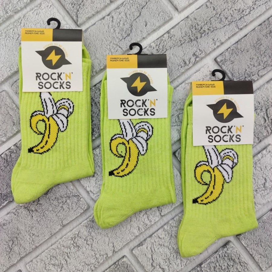Шкарпетки високі весна/осінь Rock'n'socks 444-61 Україна one size (37-44р) НМД-0510515