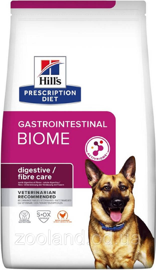 605843 Hill's PD Canine Gastrointestinal Biome, 1,5 кг