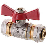 Кран кульовий Waterpro Wing 16x16 (MA0117), фото 2