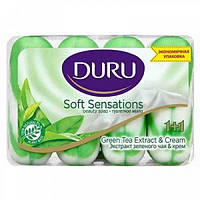 Мыло Duru Soft Sensations Зеленый Чай 4 x 80 г