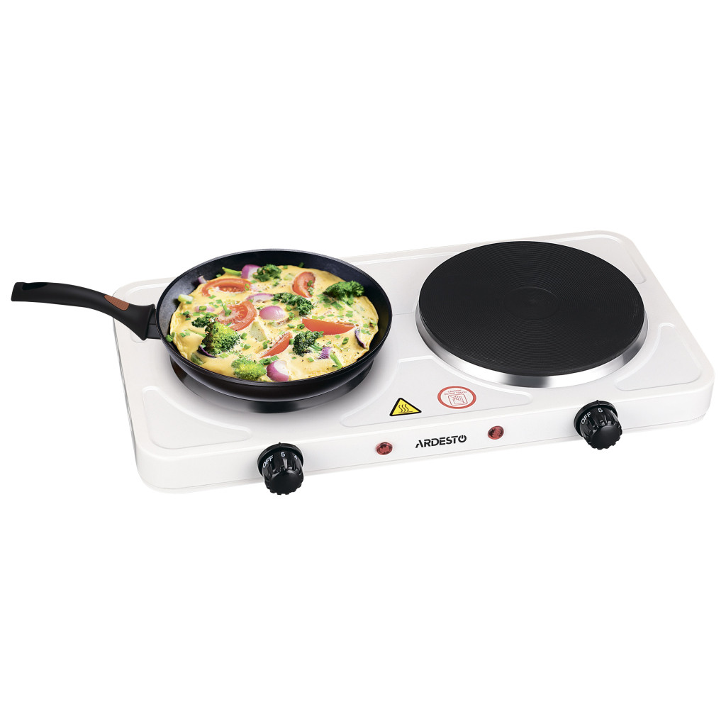 Настільна плита Ardesto ECS-J225W White