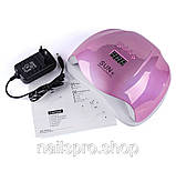 Лампа SUN X 54 Вт. UV/LED, хамелеон рожевий, фото 3