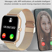 Жіночий смартгодинник Smart Evolution New Gold, фото 4