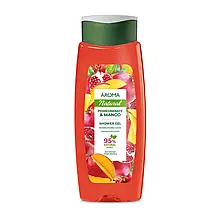 Гель для душу AROMA NATURAL Гранат і Манго 400 мл