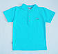 Футболка Поло для хлопчика дитяча, SmileTme, Смайл Тайм,, бірюзова, фото 2